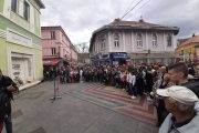 Bosnians Protest Against Serbian Book Denying War Crime