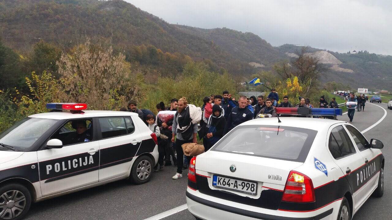 Grupa migranata iz Kladuše pokušala prijeći u Hrvatsku - Detektor