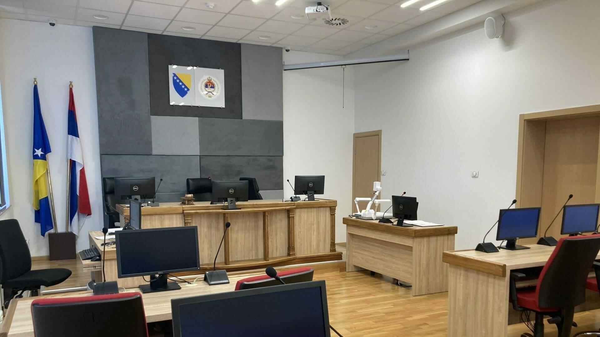 Sudnica Okružnog suda u Trebinju.