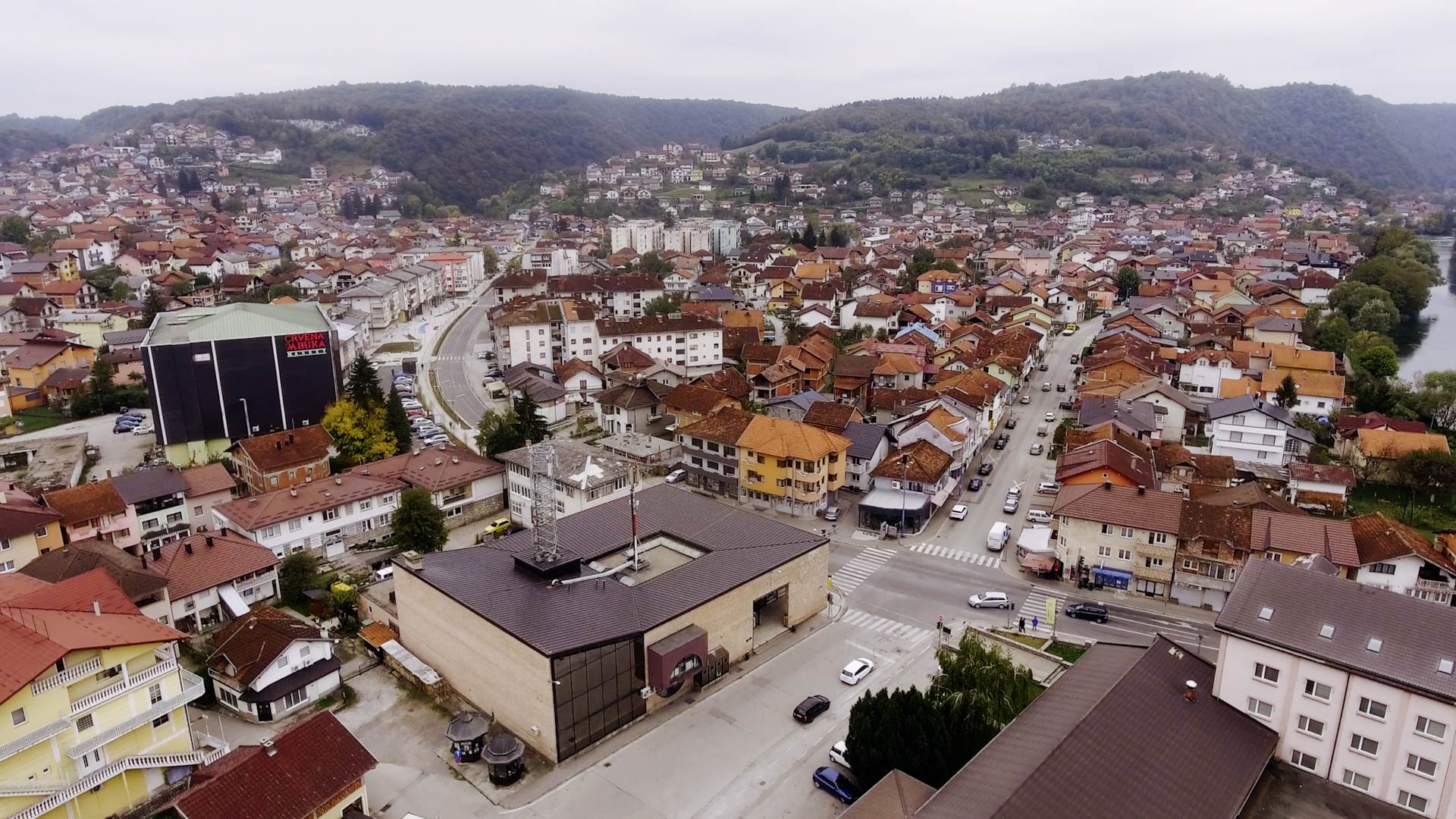 Radnicki Dom, Workers common house in Bosanski Brod, Bosnia…