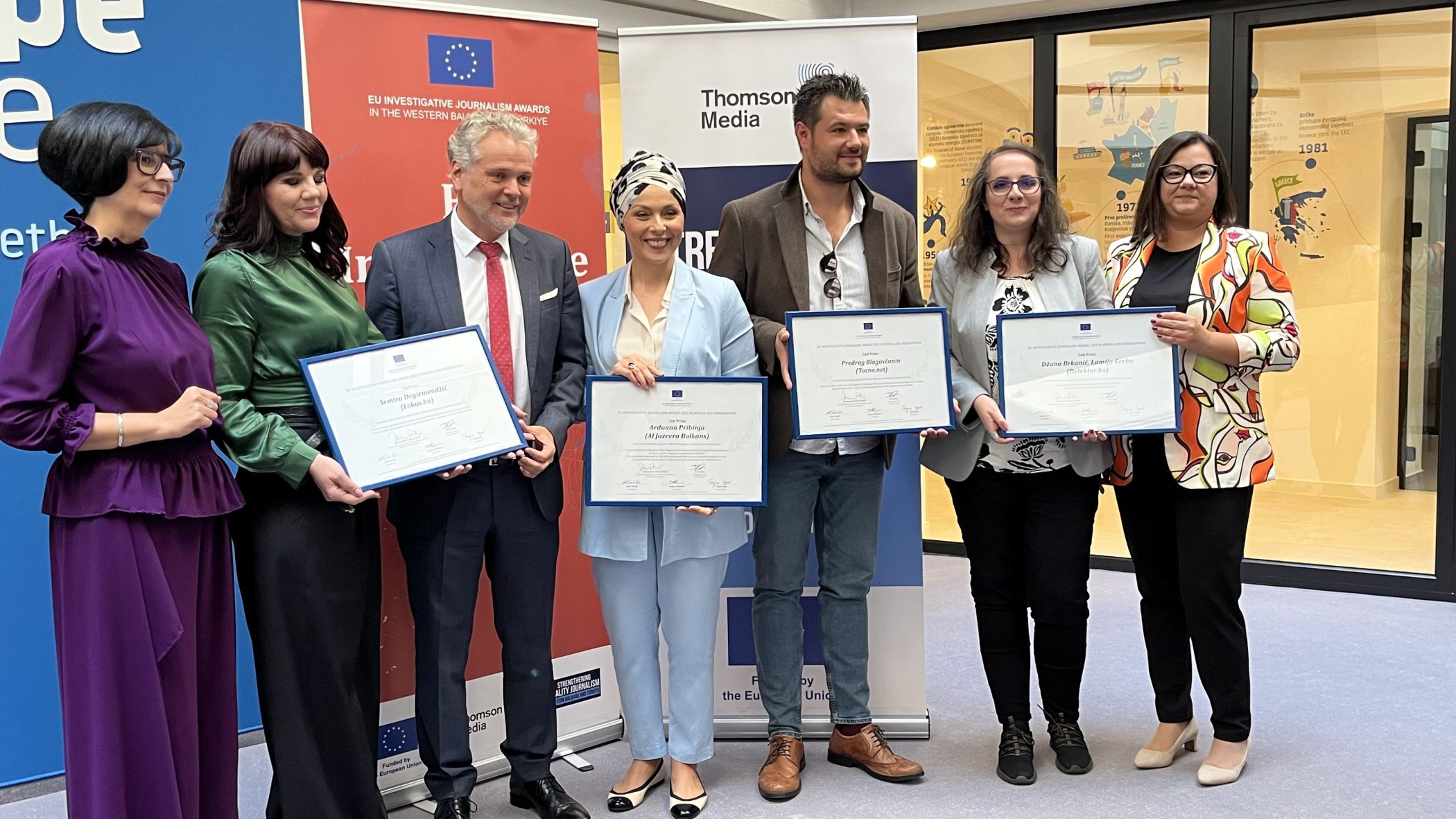 BIRN BiH Journalist and Editor Win EU Investigative Journalism Award