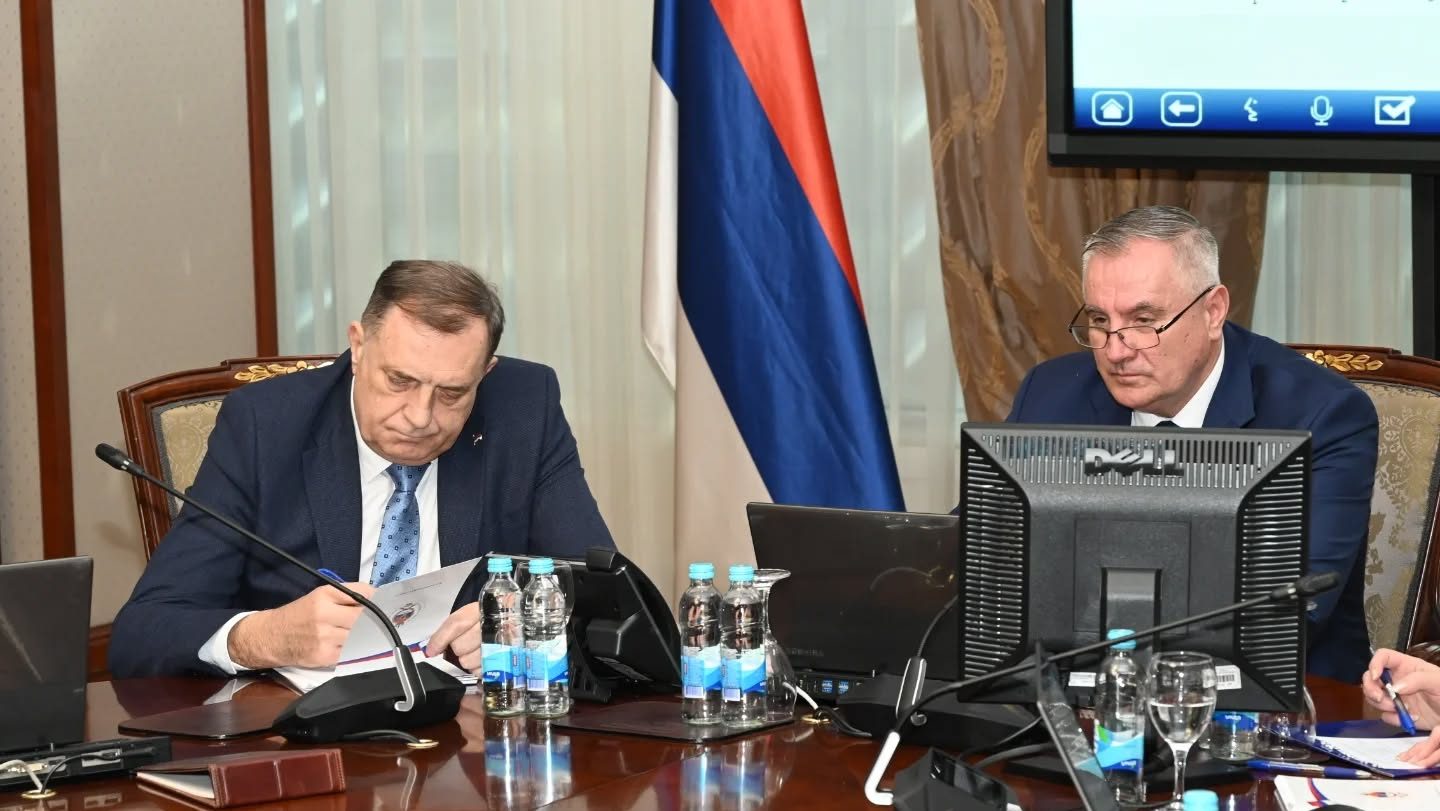 Milorad Dodik i Radovan Višković. Foto: Vlada Republike Srpske/Facebook