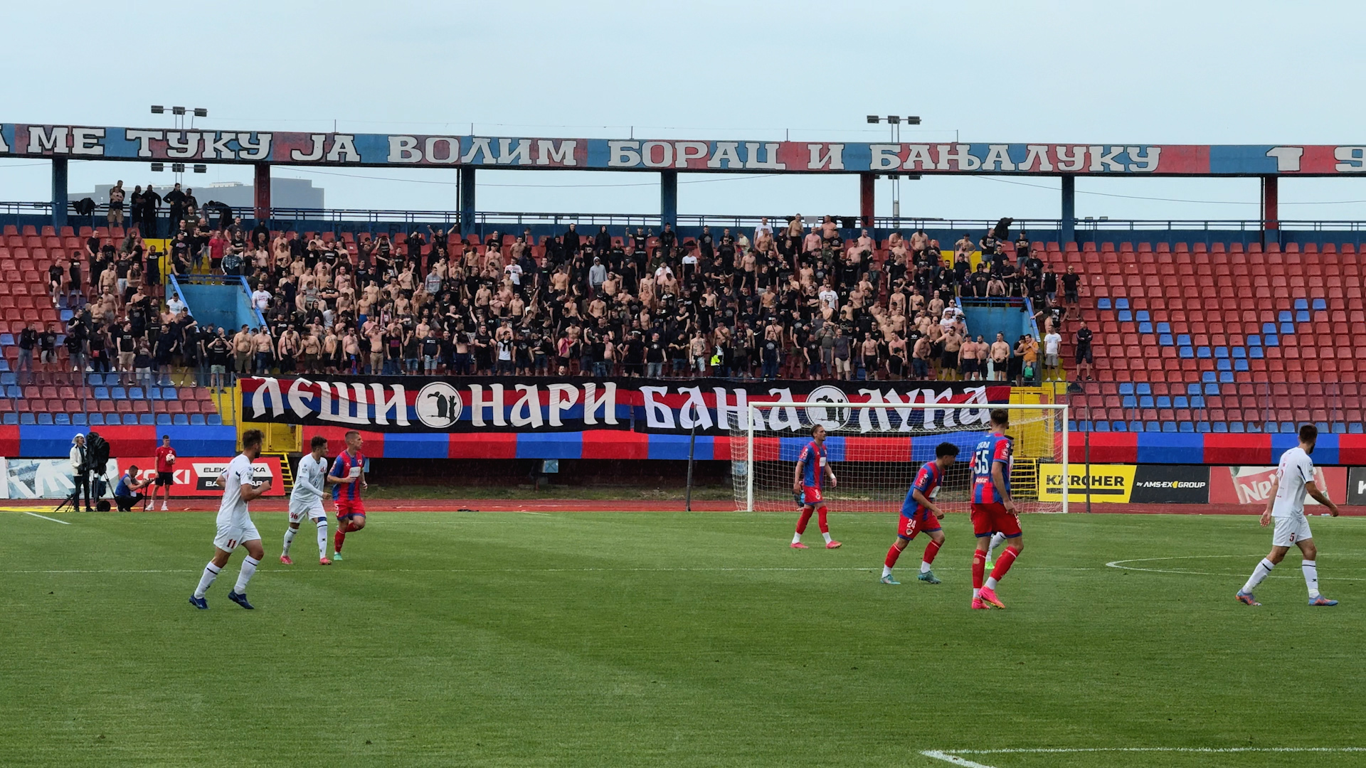 Navijači Fudbalskog kluba Borac: Foto: Detektor