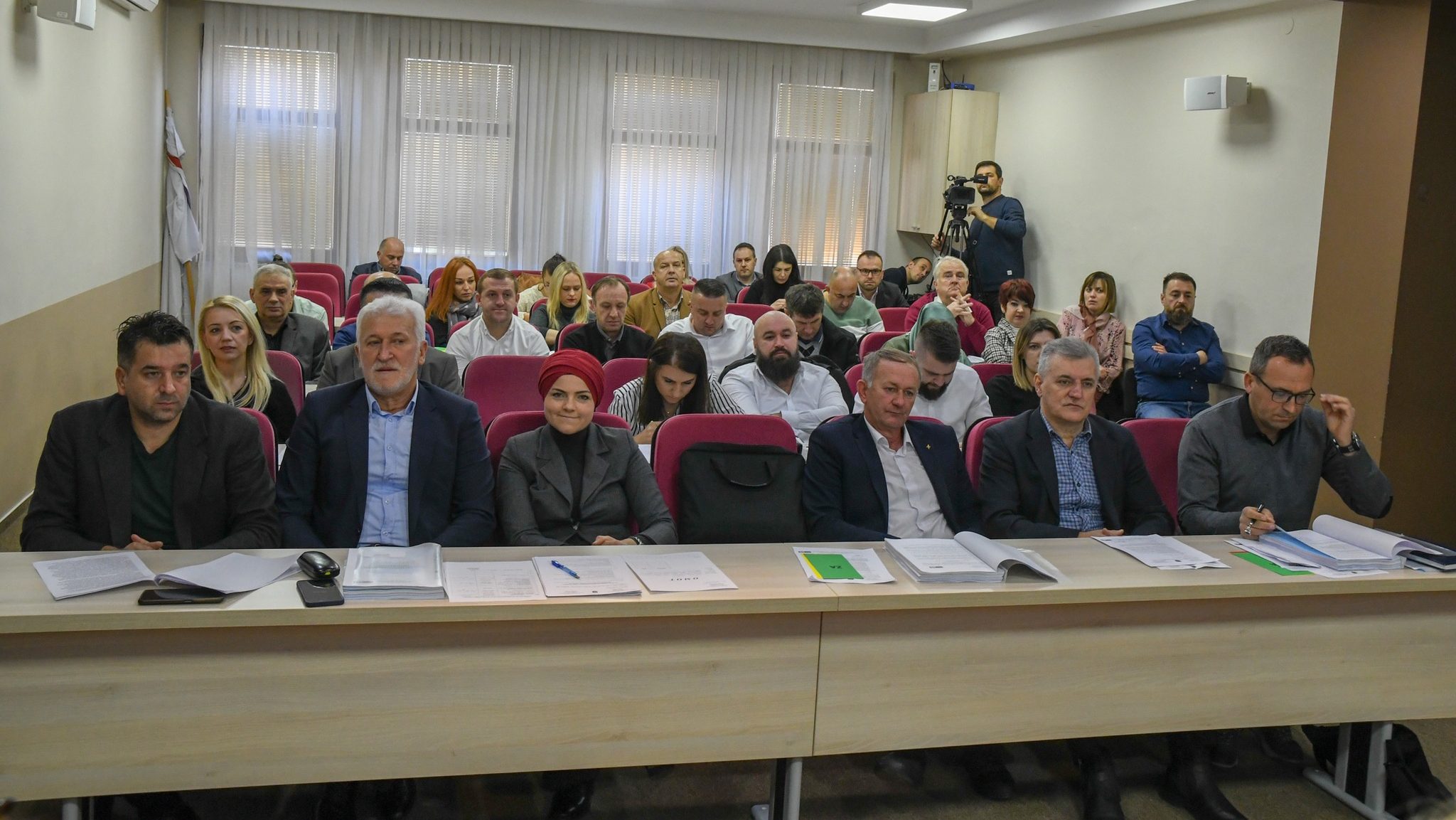 Sjednica Općinskog vijeća Hadžići na kojoj je usvojen Budžet za 2024. Foto: Facebook