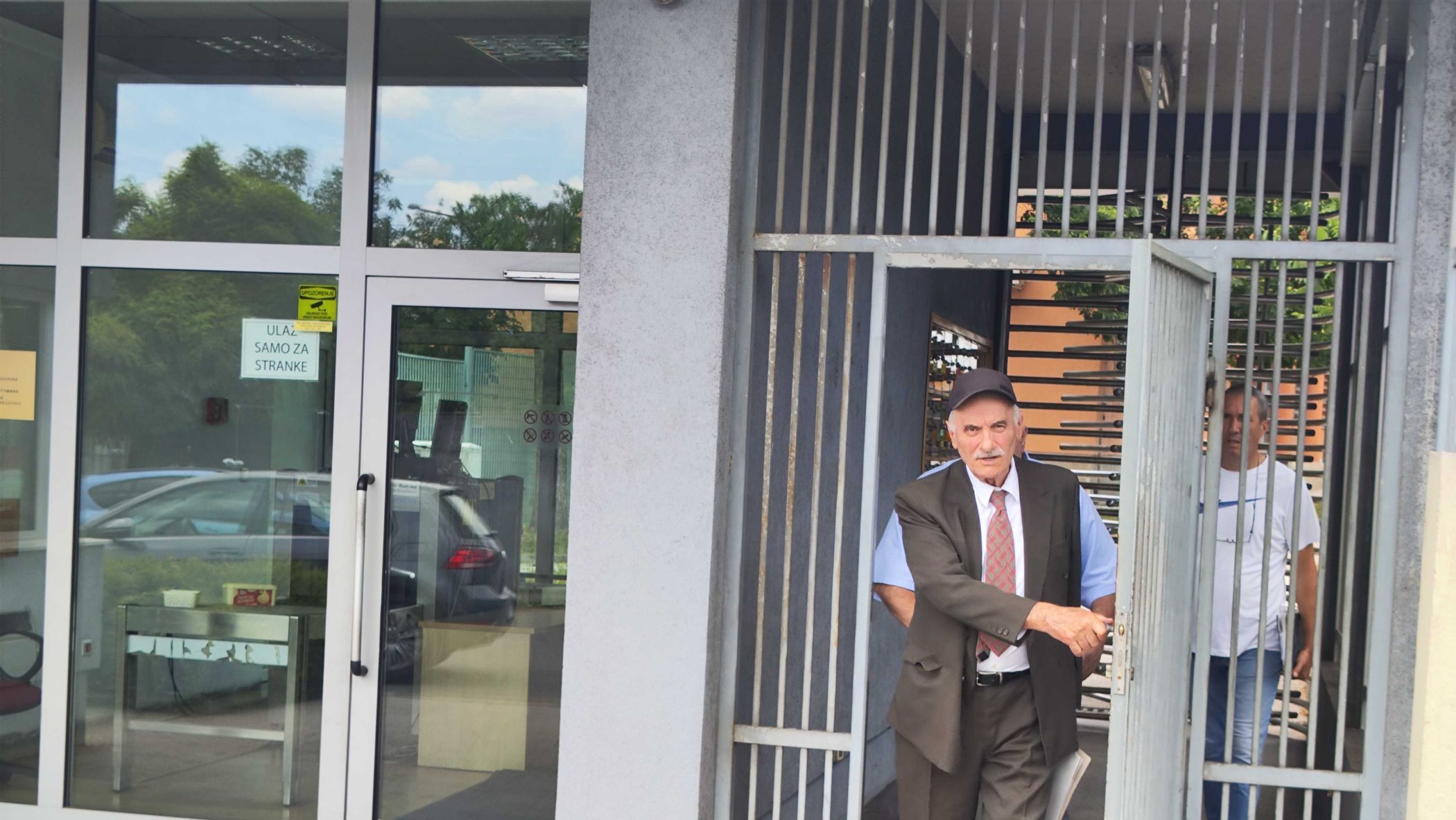 Vidoje Blagojević ispred Suda BiH. Foto: Detektor