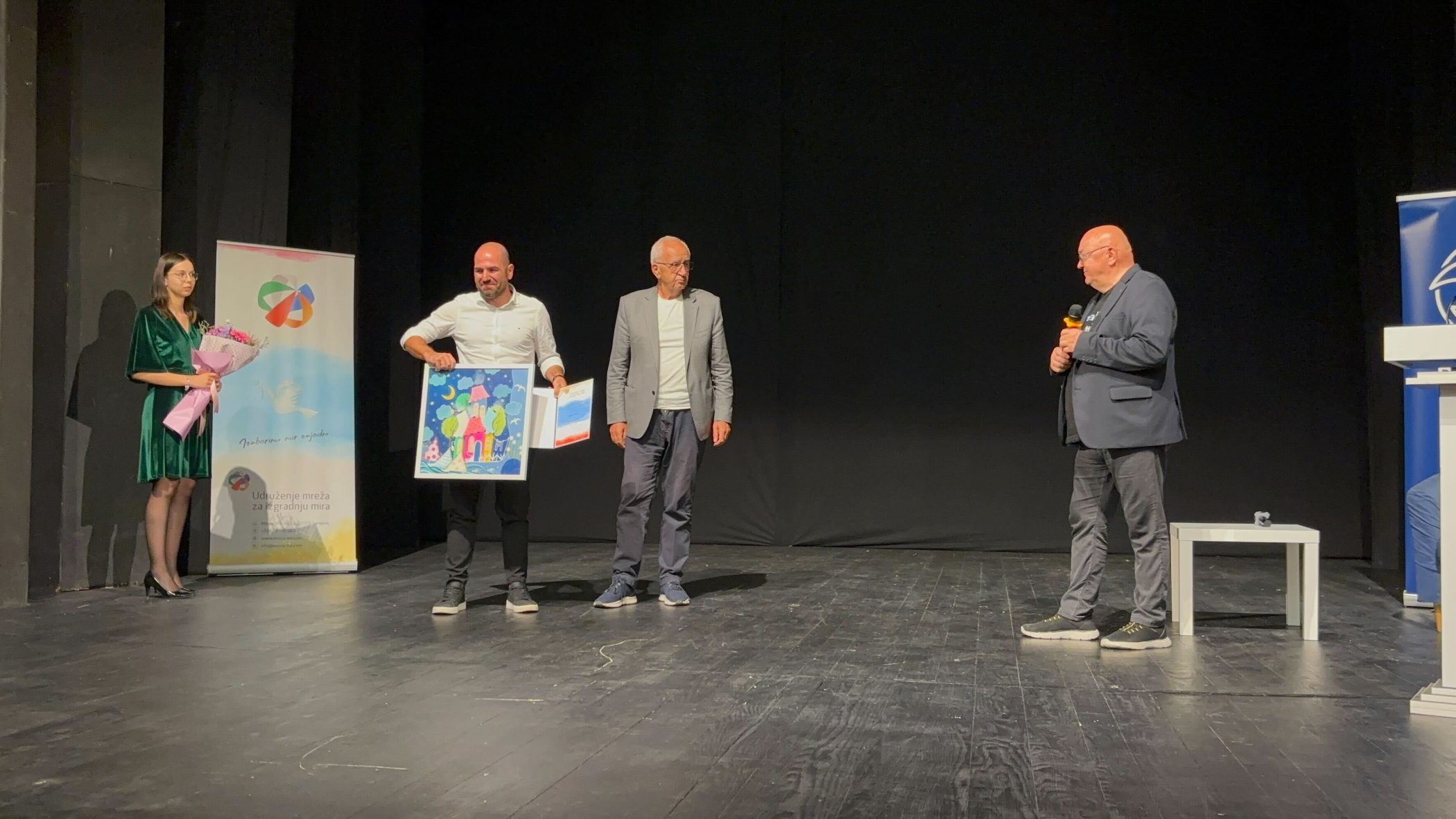 Denis Džidić dobitnik nagrade "Goran Bubalo". Foto: Detektor