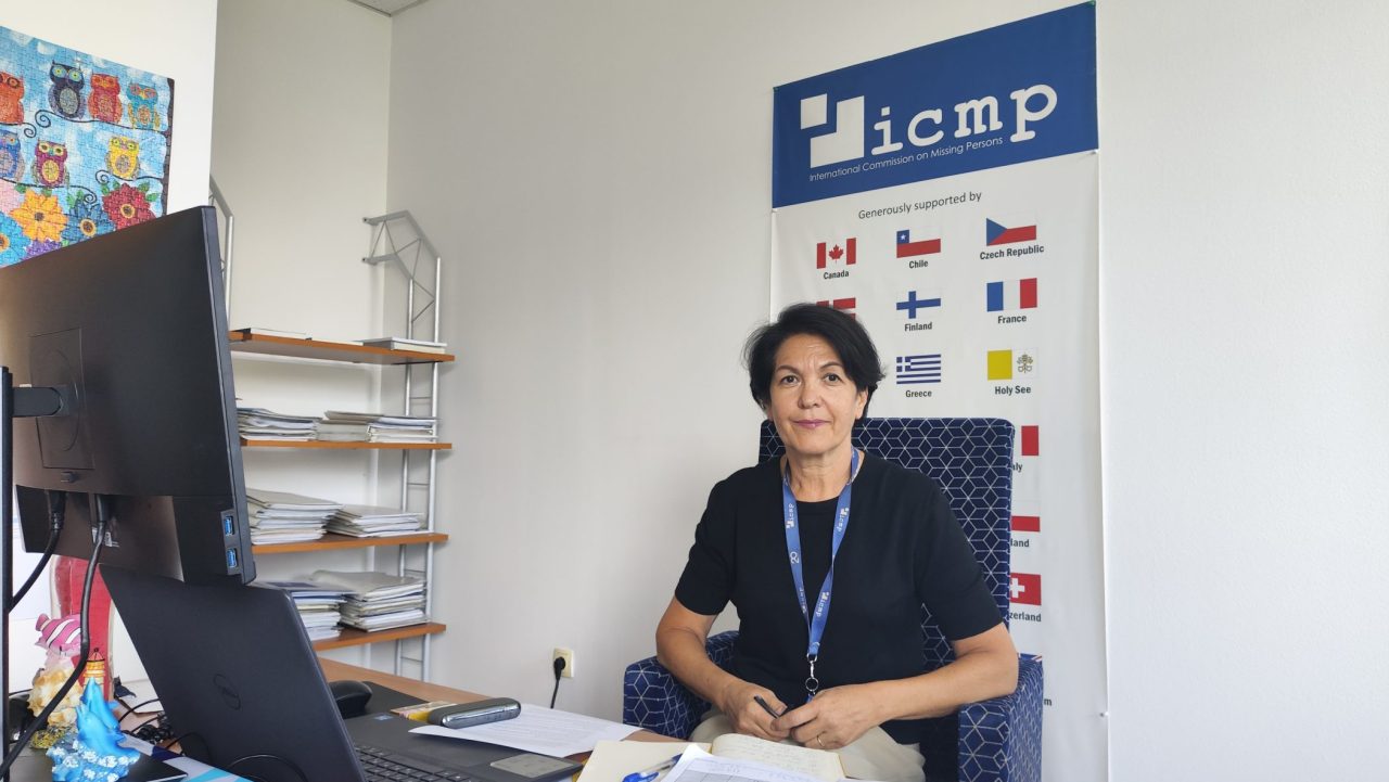 Samira Krehić, šefica Programa Međunarodne komisije za nestale osobe Bosne i Hercegovine (ICMP) za Zapadni Balkan. Foto: Detektor