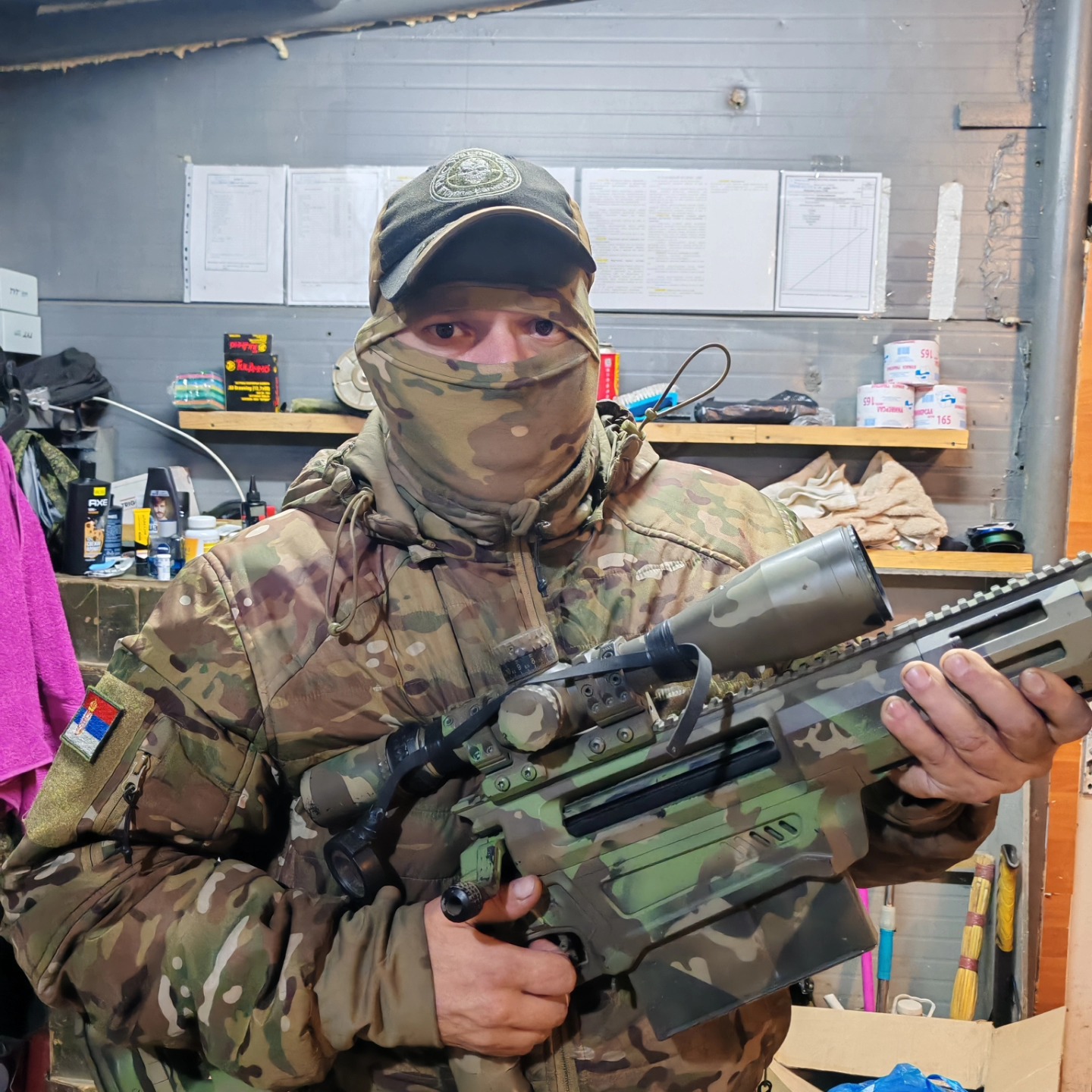 Zeljko Tomic. Izvor: Facebook/Cetnik dobrovoljac