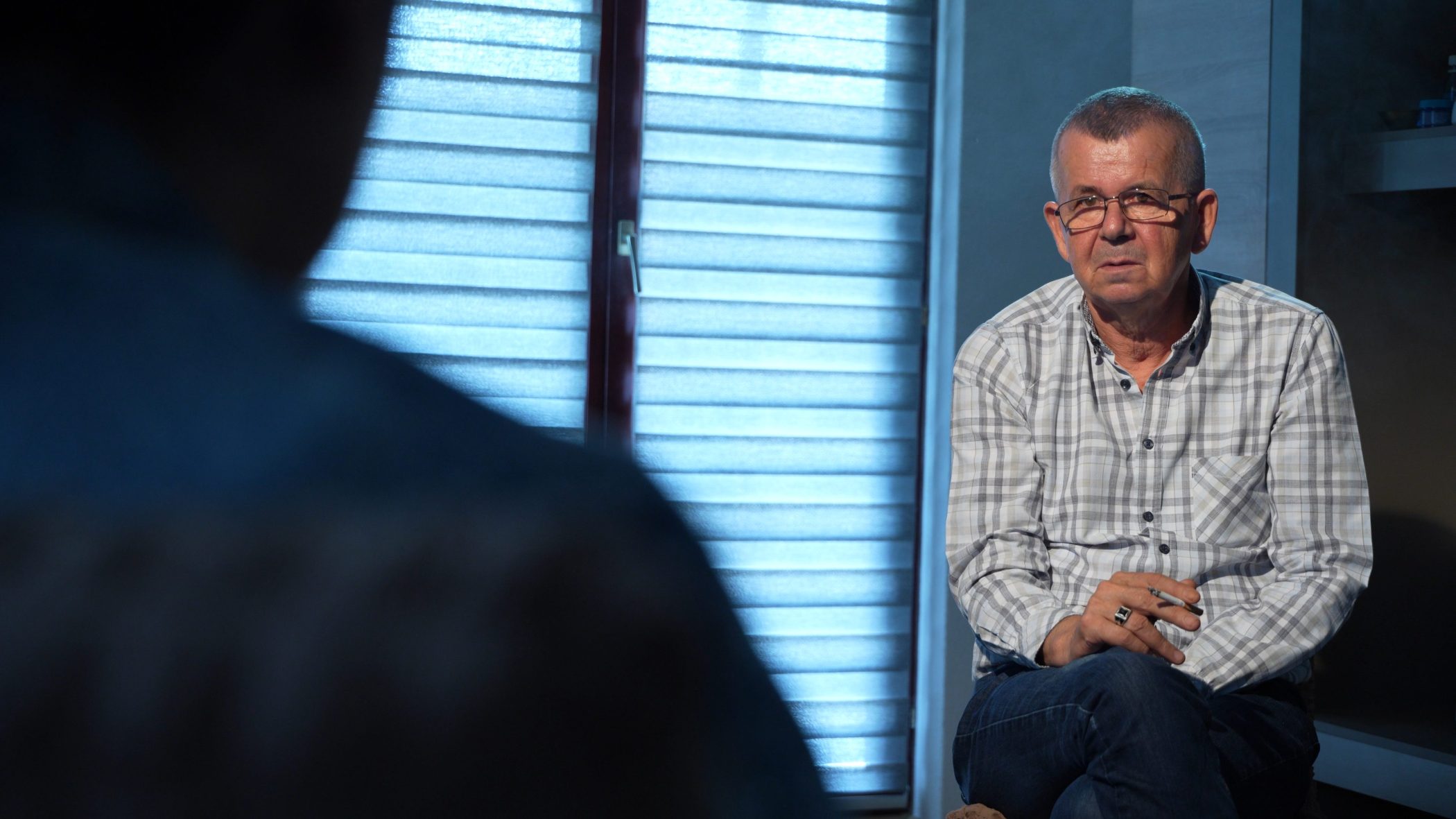 Ekrem Nadžak u porodičnoj kući. Foto: Detektor