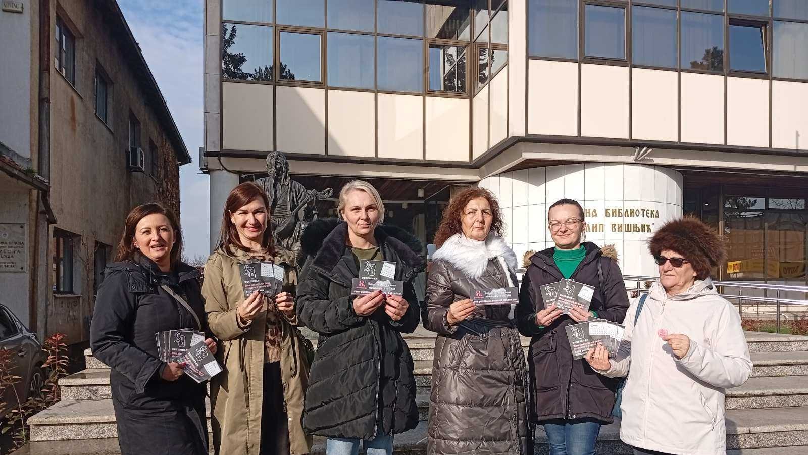 Bijeljina: Dan sjećanja na žene stradale tokom rata u BiH. Foto: Dragana Petrić