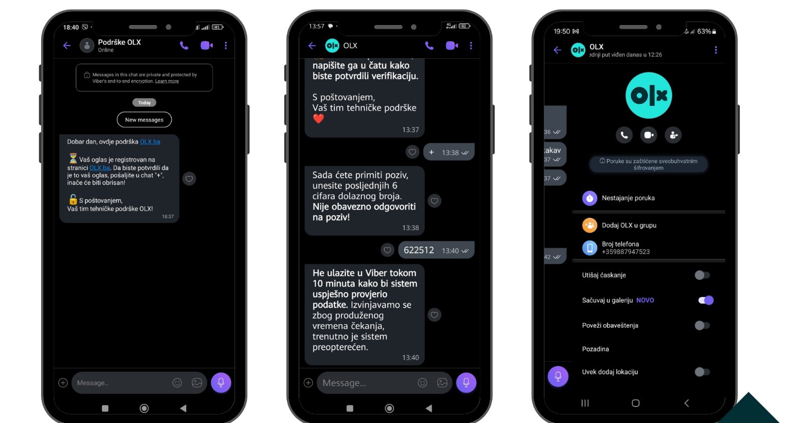 Prevare “phishing” porukama korisnika online platforme za prodaju