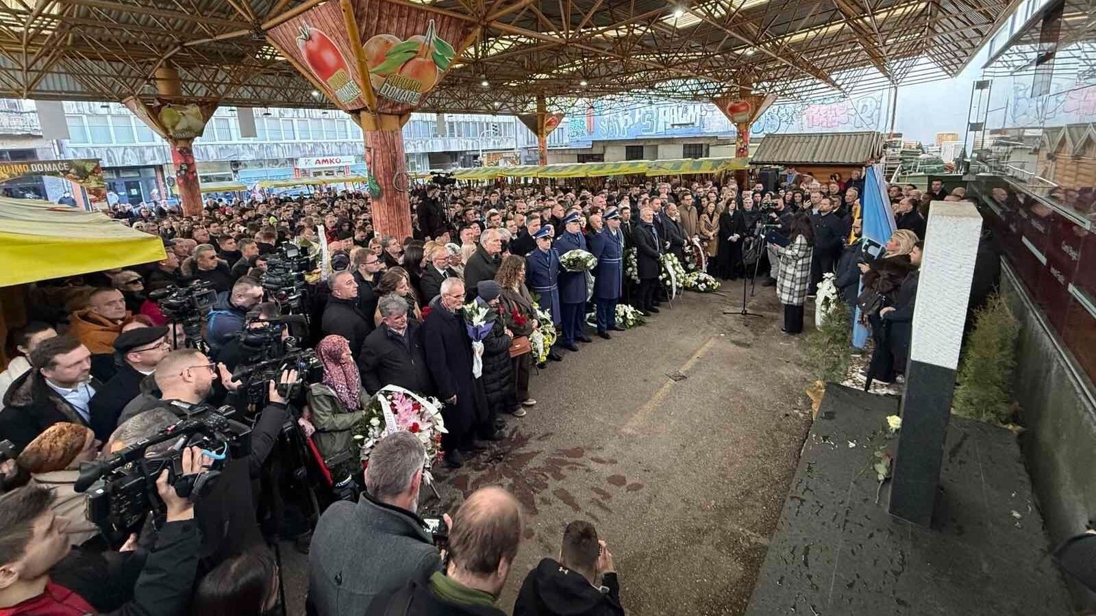 Obilježavanje 32. godišnjice na Marklama. Foto: Detektor