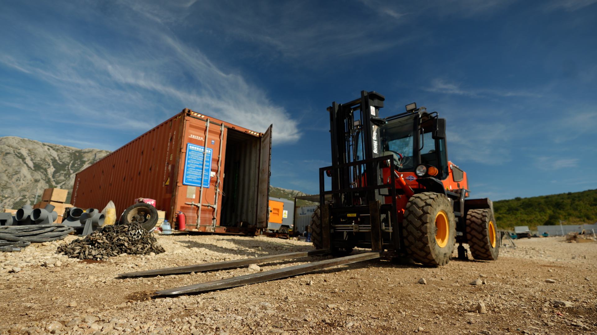 Viljuškar u Stocu na Komanje Brdu