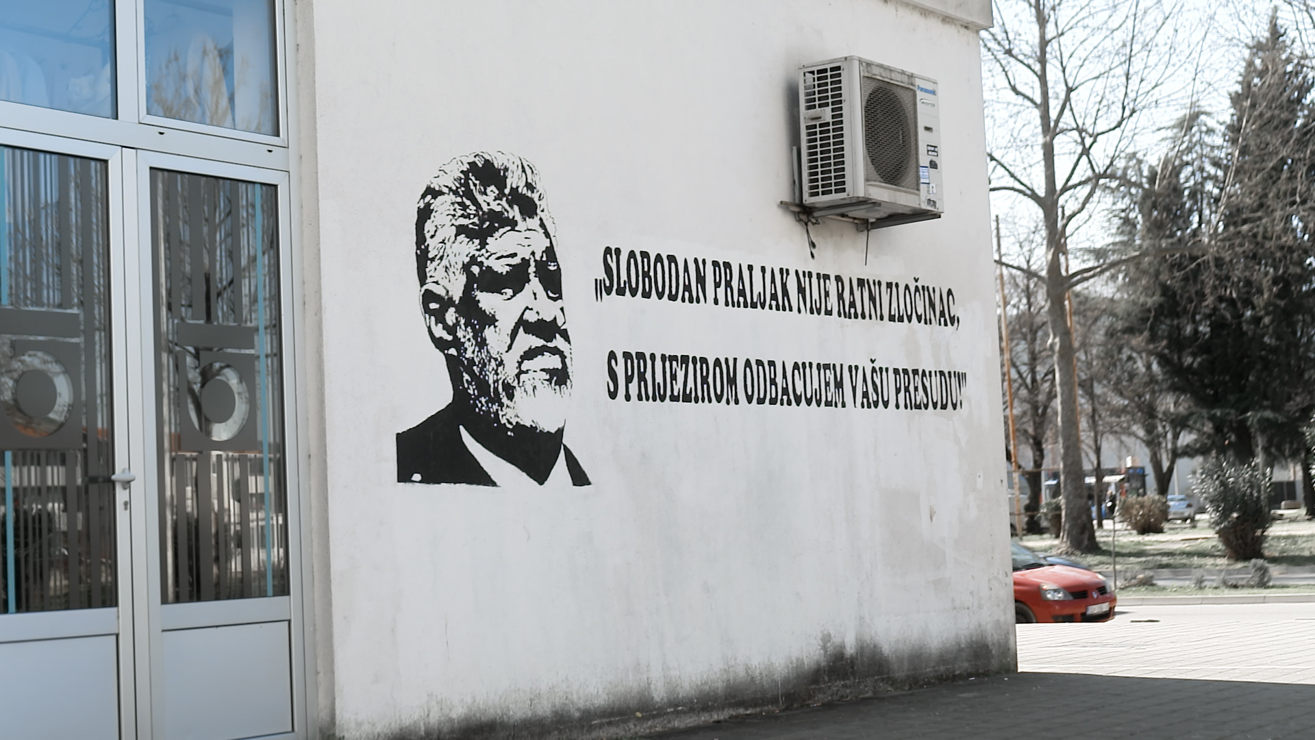 Mural Slobodan Praljka u Čapljini. Foto: Detektor