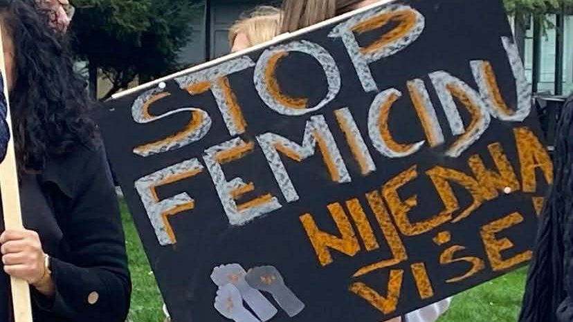 protesti Sarajevo, femicid