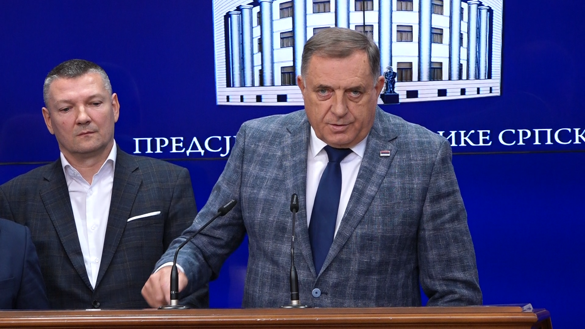 Milorad Dodik na konferenciji u Banjoj Luci. Foto: Detektor