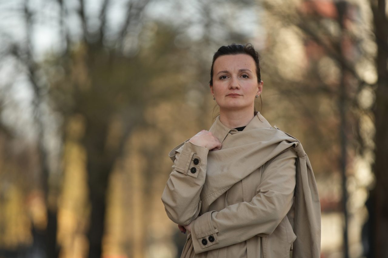 Milica Pralica iz banjalučke nevladine organizacije Oštra nula. Foto: Dejan Rakita